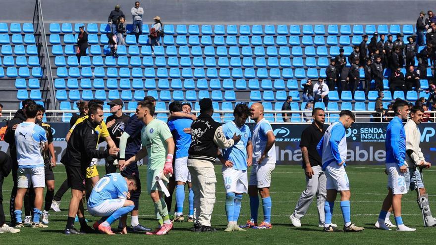 Mal de altura en el grupo de la UD Ibiza
