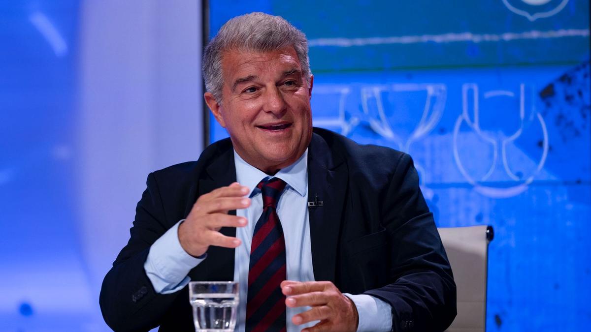 Laporta en el programa Campions de TV3