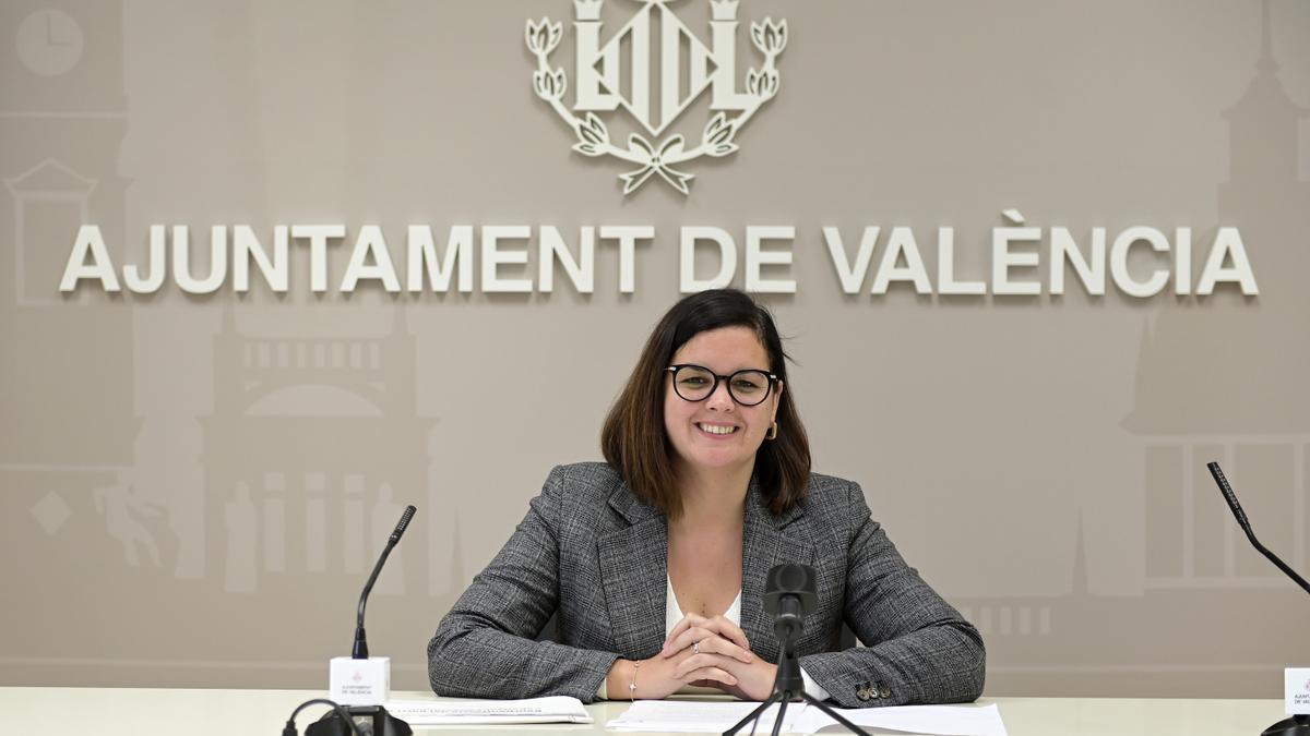 Sandra Gómez, vicealcaldesa de València