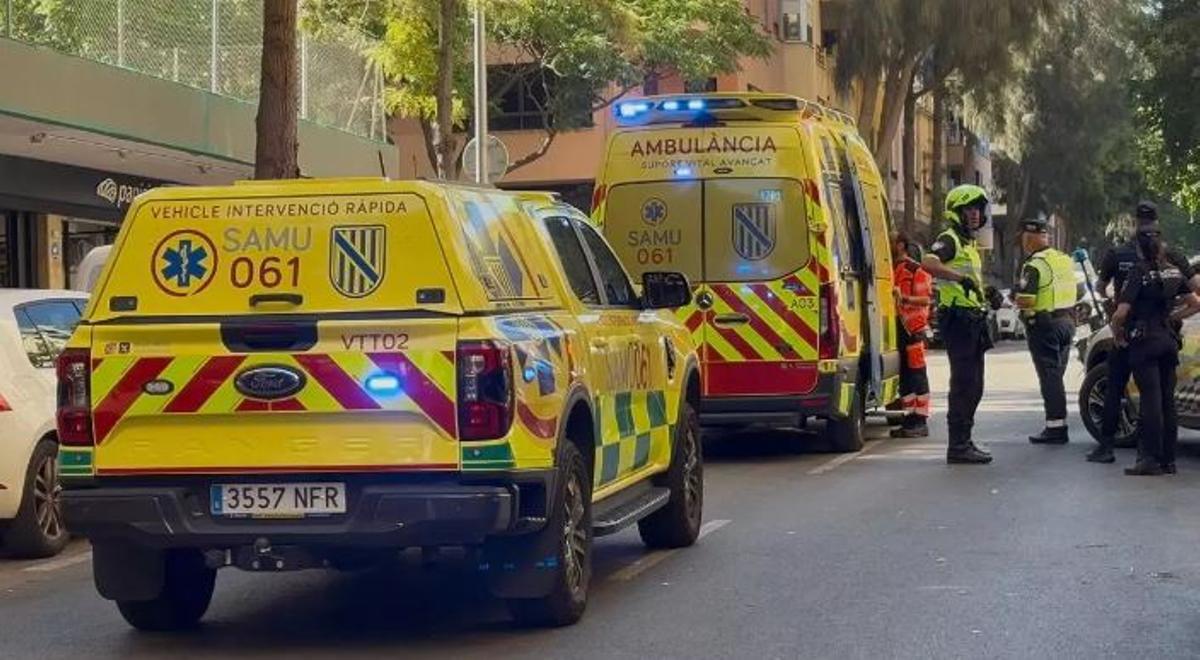 Mehrere Rettungskräfte kamen zum Ort des Geschehens