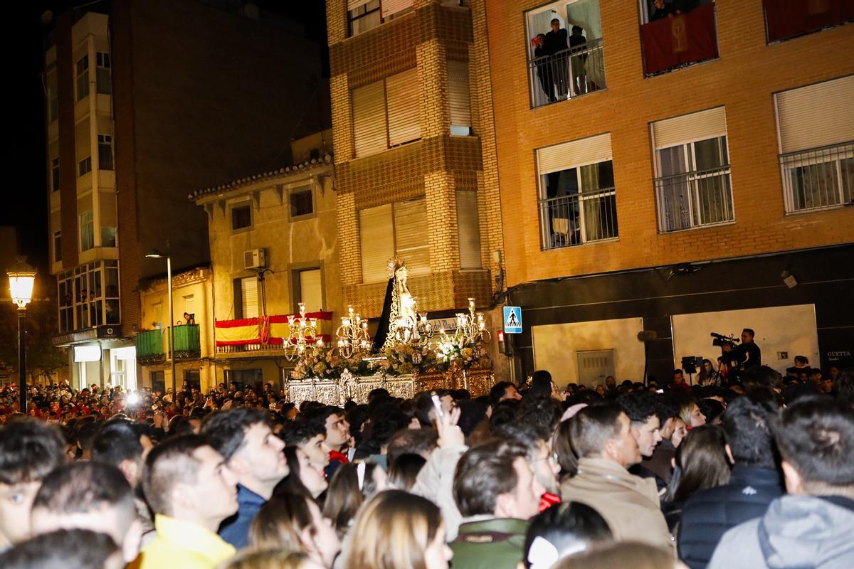 Las mejores imágenes de la noche del Paso Encarnado en Lorca.
