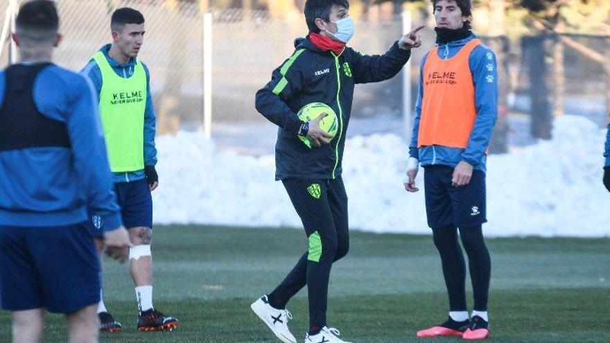 Pacheta: «Somos la SD Huesca y hay que ir adelante, siendo valientes»