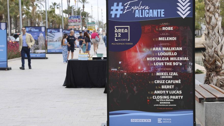 &quot;Alicante explora&quot; se expone en el Paseo de los Mártires de la Libertad