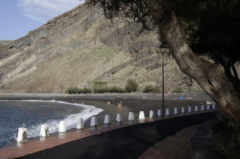 Zonas con riesgos de desprendimiento en Tenerife