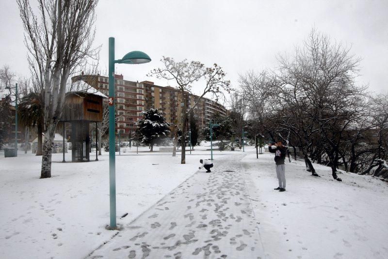 Nevada en Aragón