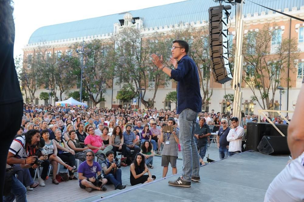 Mitin de Íñigo Errejón en Murcia