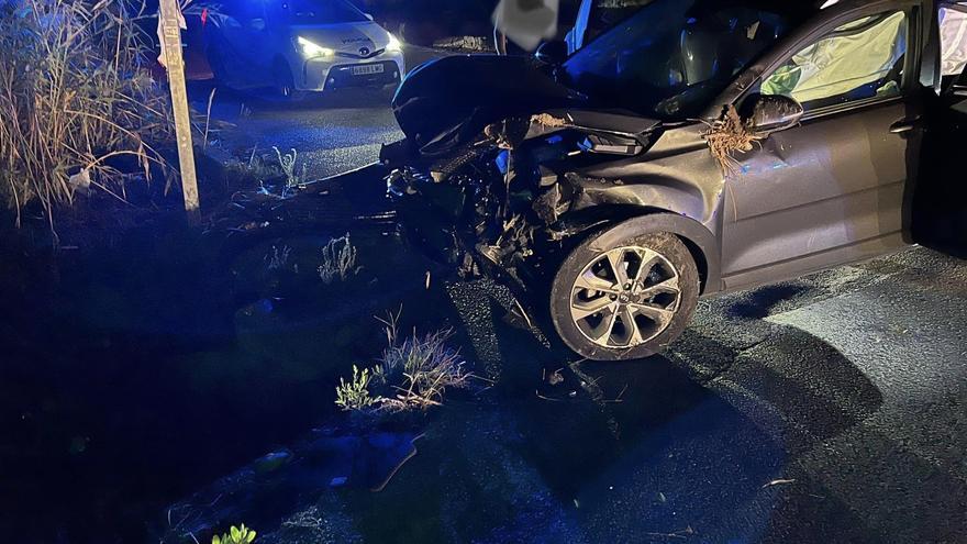 Un conductor imputado al dar positivo tras un accidente con heridos en Alcúdia