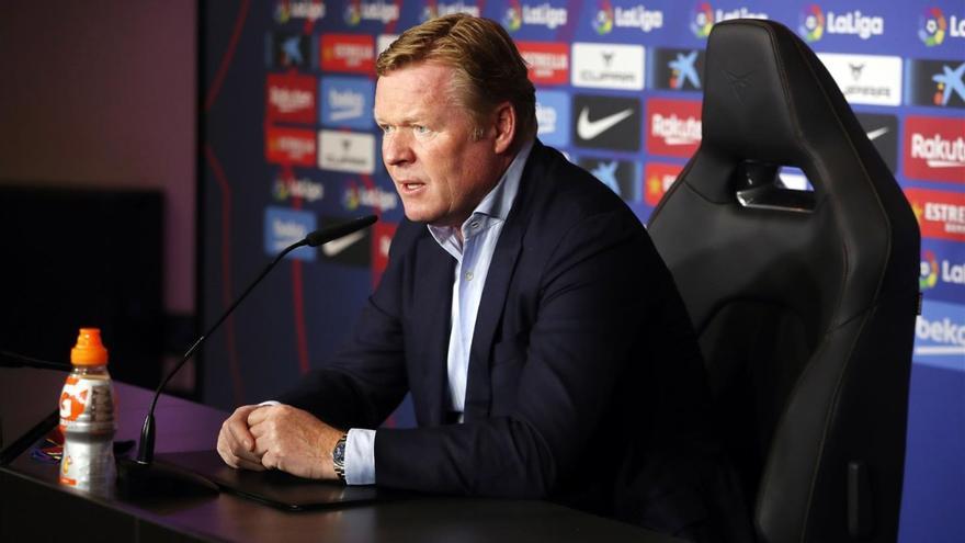 Koeman: "Me veo entrenando al Barça la temporada que viene"