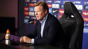 Koeman: Me veo entrenando al Barça la temporada que viene