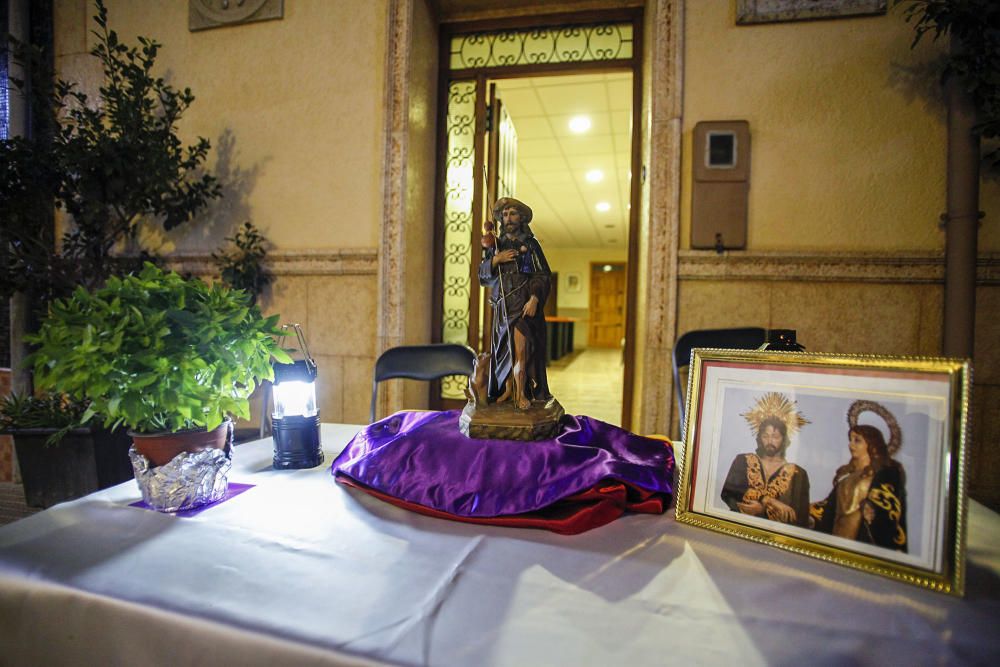 Callosa venera a su patrón San Roque