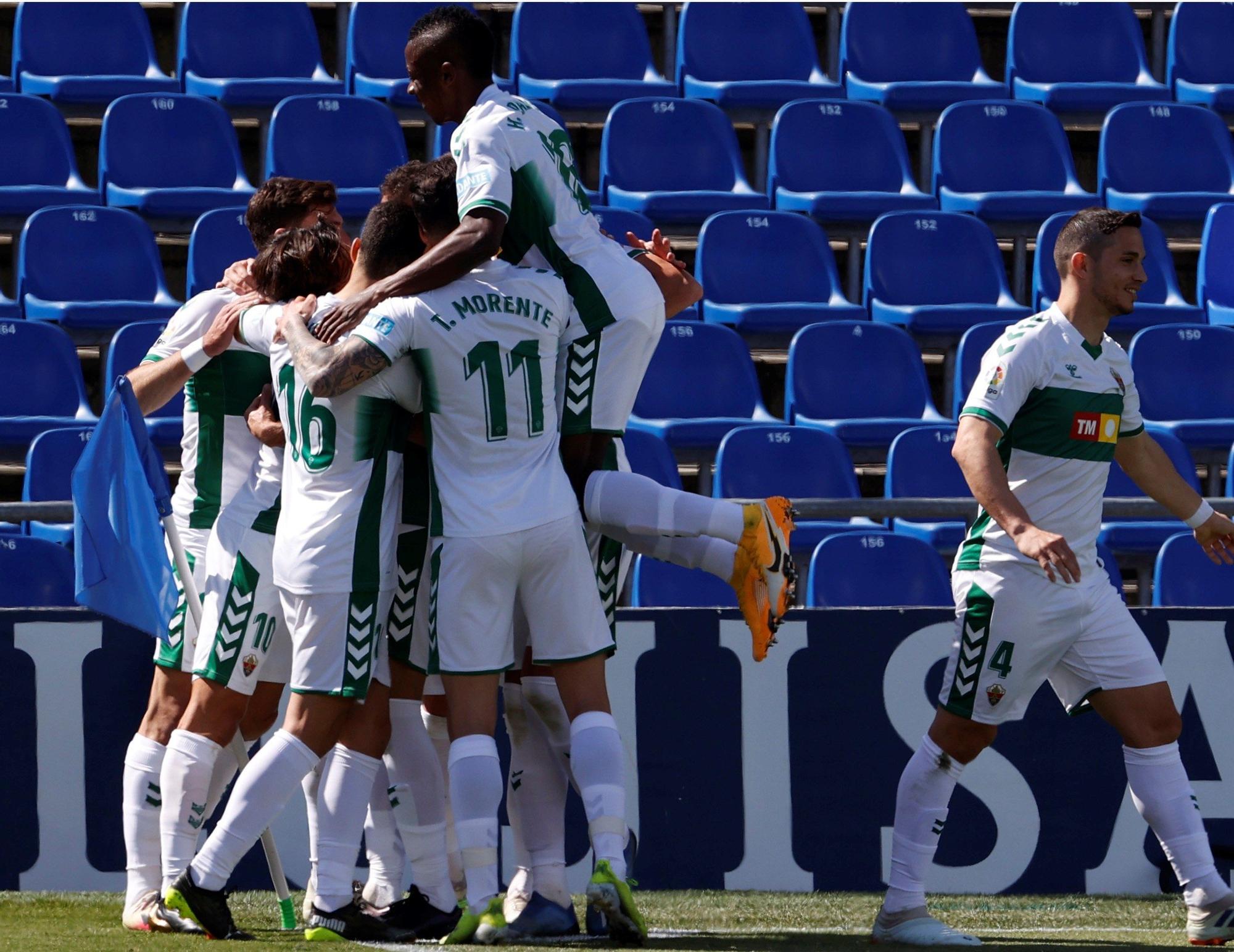 Las imágenes del Getafe-Elche