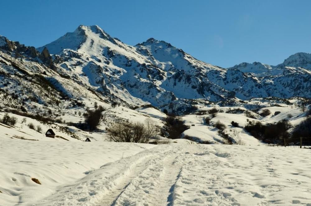 Nieve en Somiedo