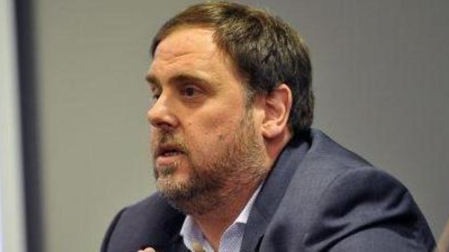 Oriol Junqueras, conseller d&#039;Economia de la Generalitat