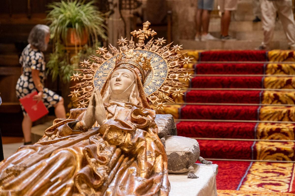 La Catedral de Mallorca recupera la procesión de la Mare de Déu morta para la Asunción
