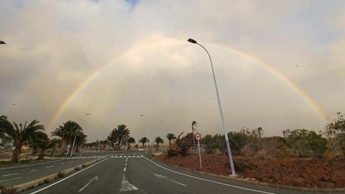 Arcoíris en Gran Canaria (23/02/24)