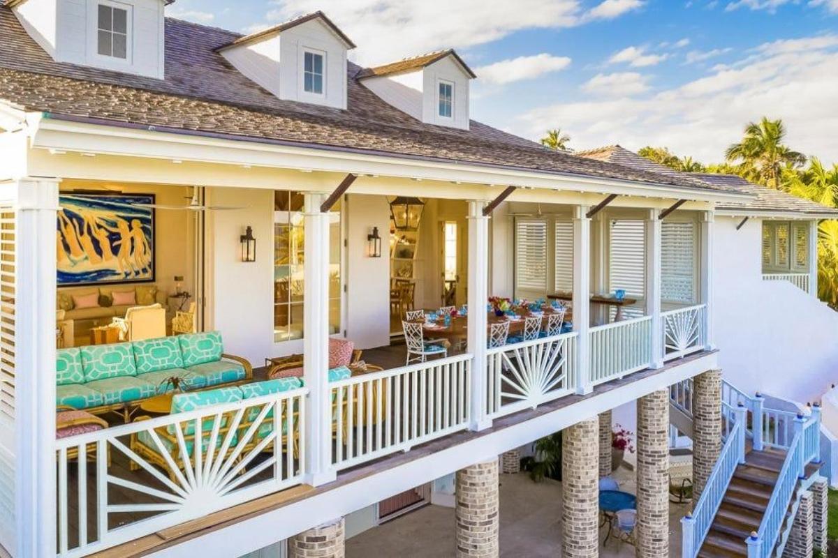 El Airbnb de Kylie Jenner en Bahamas con impresionante terraza