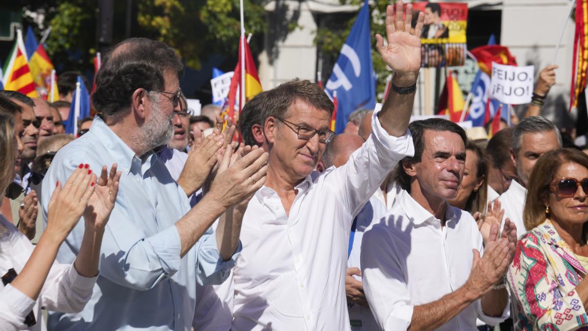 Acto del PP en defensa de la igualdad de todos los españoles