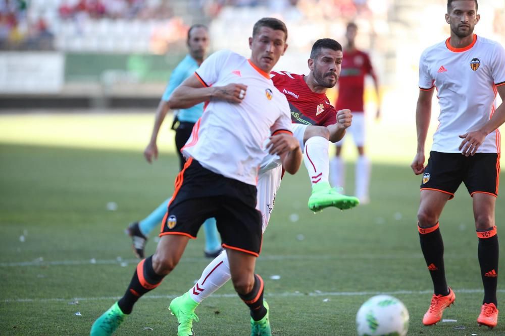 Real Murcia - Valencia Mestalla, en imágenes