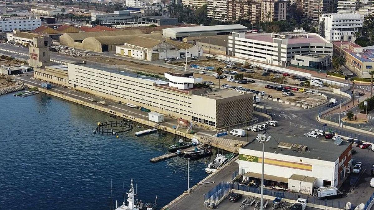 Imagen de una de las zonas del puerto donde se ubicará el futuro palacio de congresos.