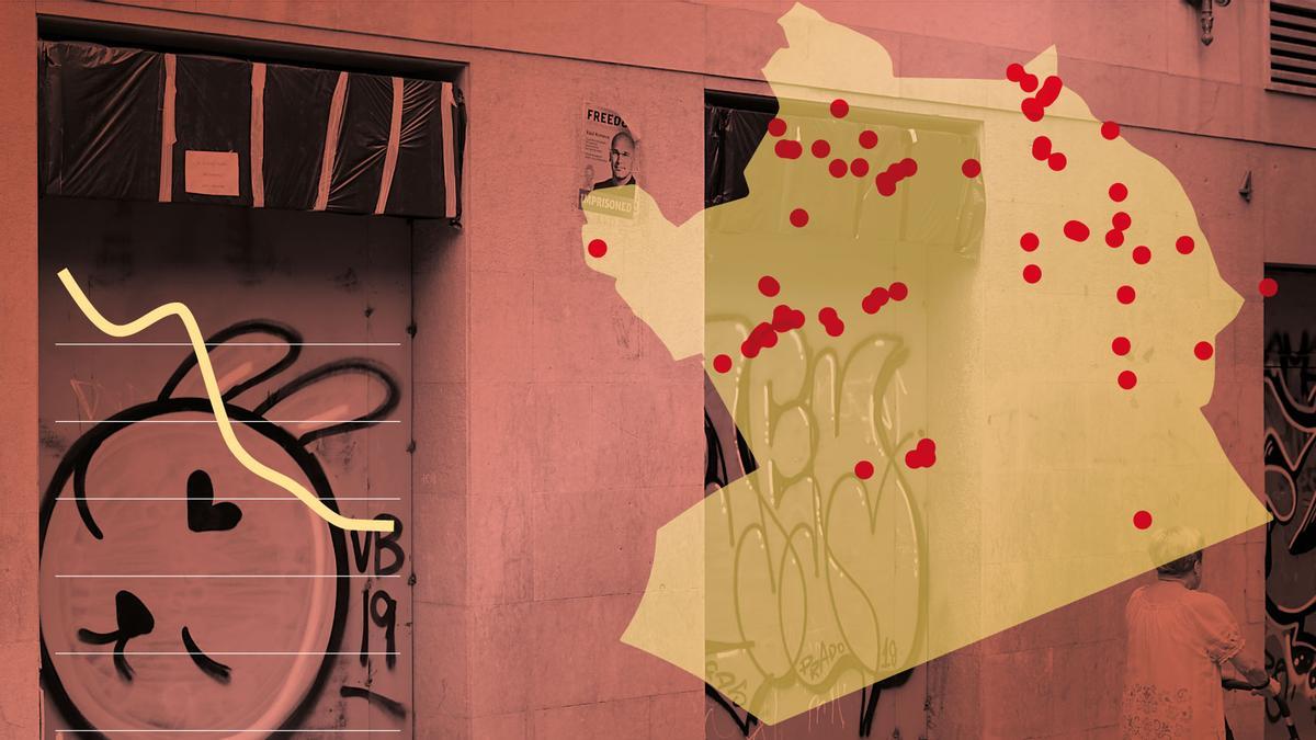 De 128 a 60 en 6 anys: consulta en aquest mapa totes les oficines bancàries de l’Hospitalet