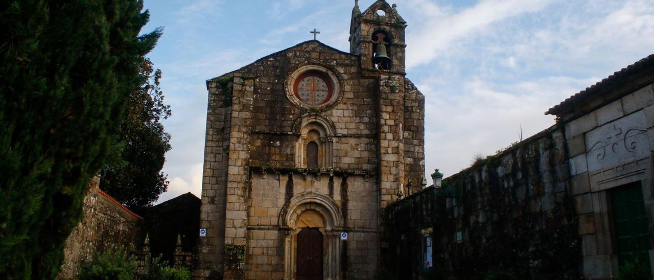 Iglesia de San Martiño de Sobrán, en Vilagarcía. / I. ABELLA