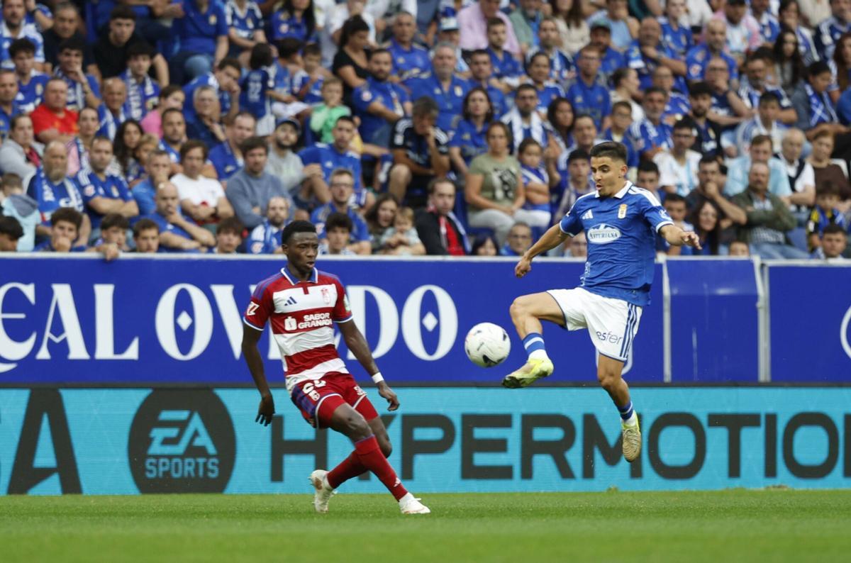 Así fue el partido entre el Real Oviedo y el Granada Así fue el partido entre el Real Oviedo y el Granada