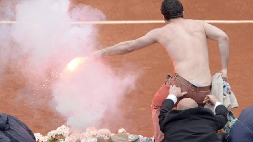 Protestas en la final de Roland Garros