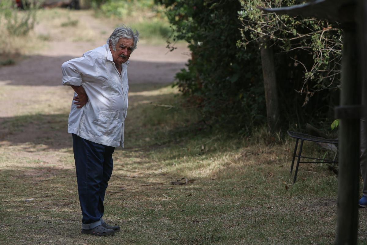 Foto de archivo de expresidente de Uruguay José Pepe Mujica en su casa en el Rincón del Cerro en Montevideo (Uruguay).