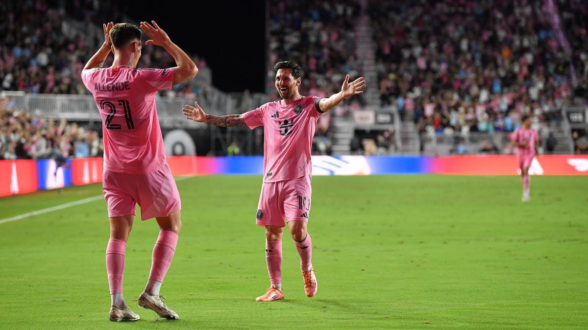 Allende, author of two goals against Nashville