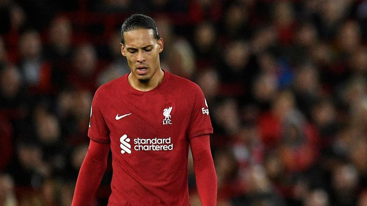 Klopp: "El diagnóstico de Van Dijk es muy duro, hablamos de más de un mes"