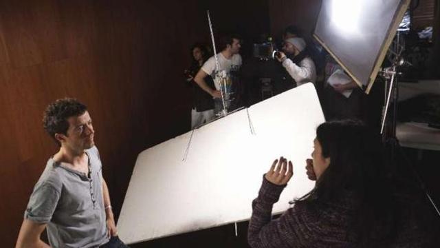 Un momento del rodaje del videoclip del tema "Parte de mí".  // MakingDreamsProductions