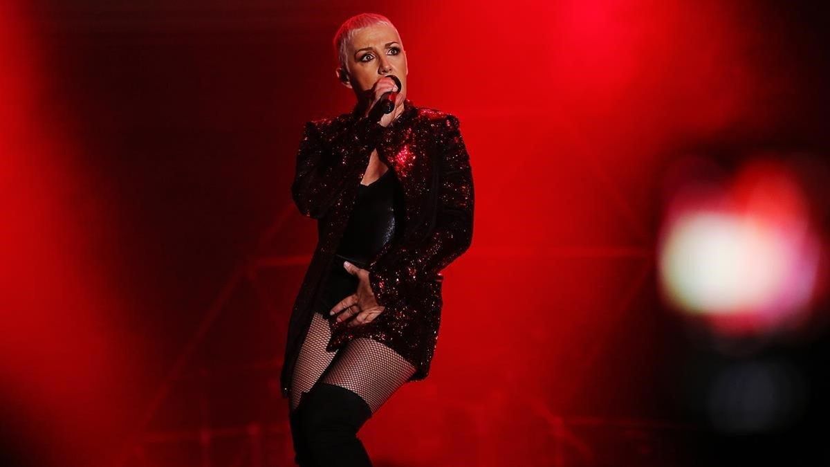 Ana Torroja en el concierto de la gira Yo fui a EGB