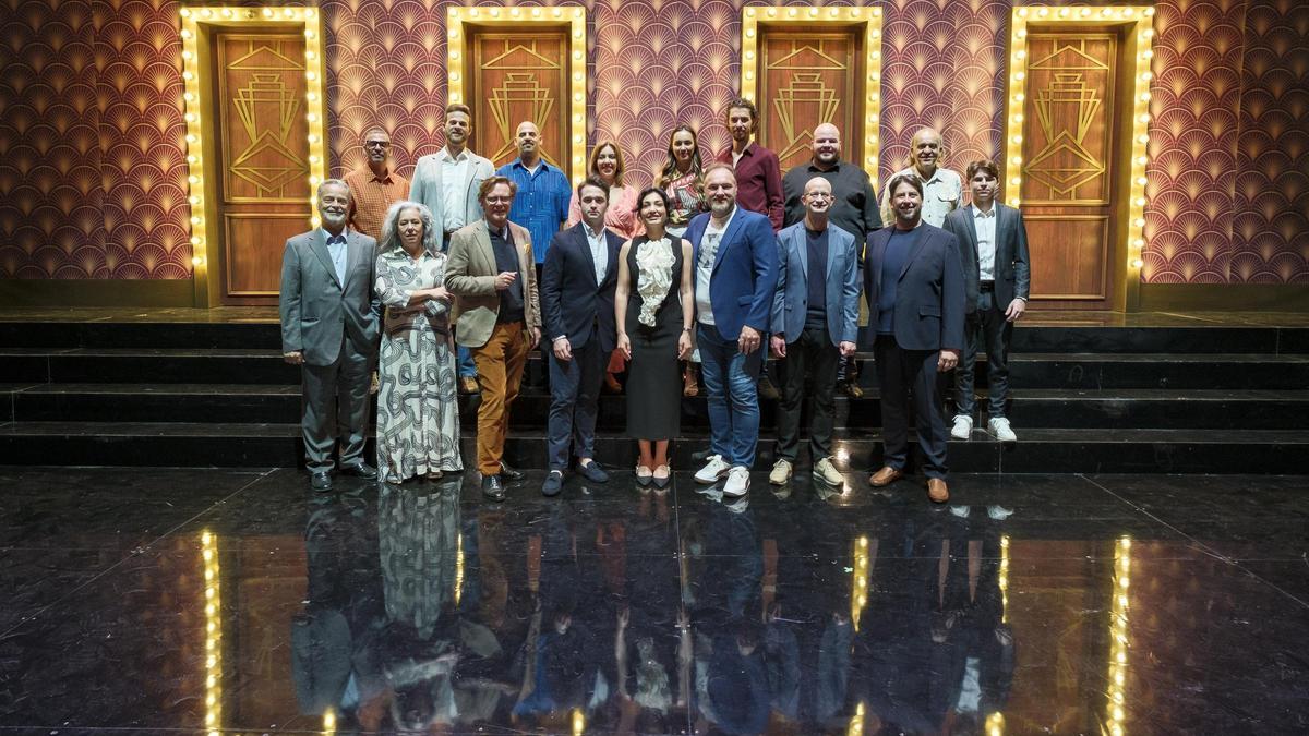 El elenco del montaje de ‘La Traviata’ de Verdi, penúltimo título programado en la 58º Temporada de Ópera de la ACO.