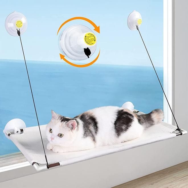 Hamaca de ventana para gatos de Pueikai