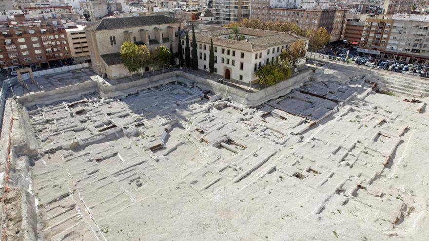 Vista panorámica del yacimiento de San Esteban