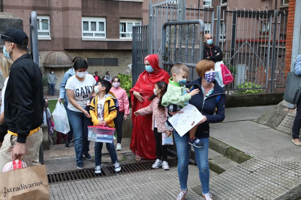 Gijón: a las aulas con distancia y sin lloros