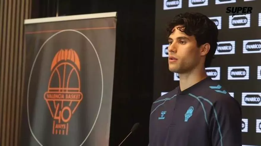 Así ha sido la presentación de Gonzalo Corbalán con el Valencia Basket