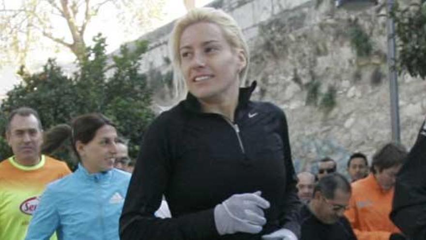 Una imagen de archivo de la atleta Marta Domínguez.