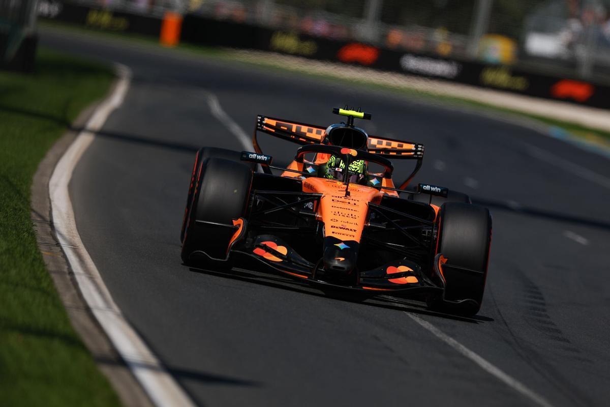 Lando Norris, vigente campeón del mundial de Fórmula 1.