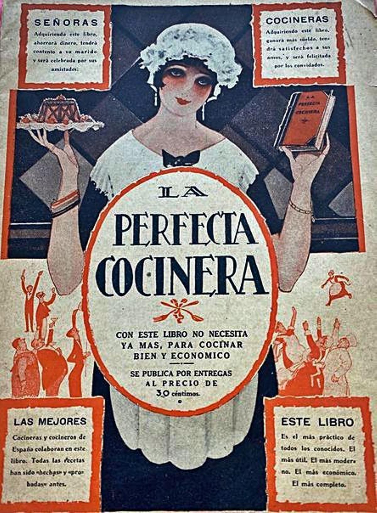 El recetario 'Perfecta cocinera'.