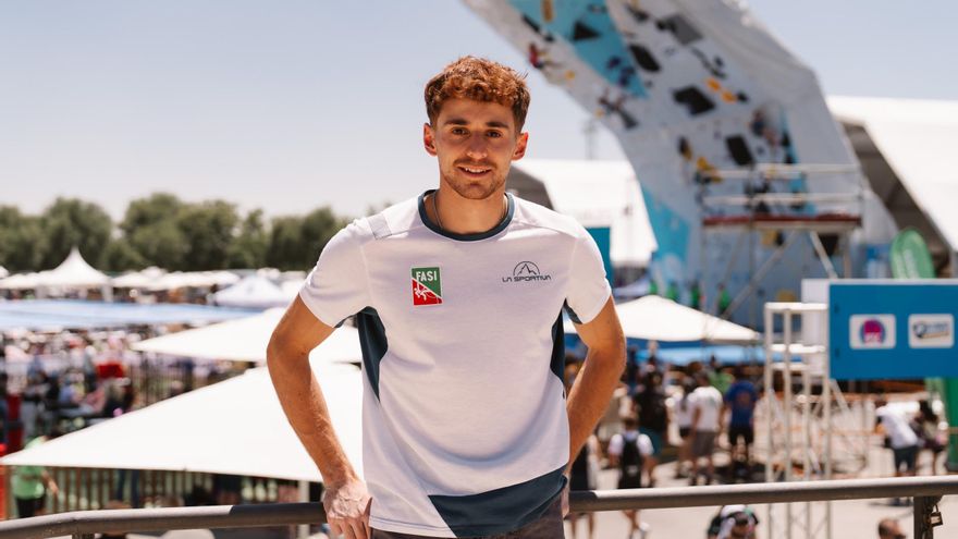 Filip Schenk, escalador italiano: &quot;Tuve periodos en los que no disfrutaba escalando y eso fue realmente difícil&quot;