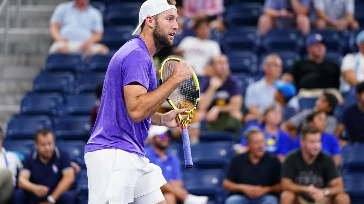 El tenista estadounidense Jack Sock.