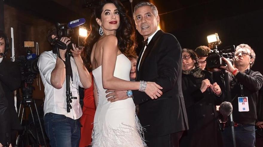 Tic, tac, tic, tac... el inminente parto de los gemelos de Amal Clooney