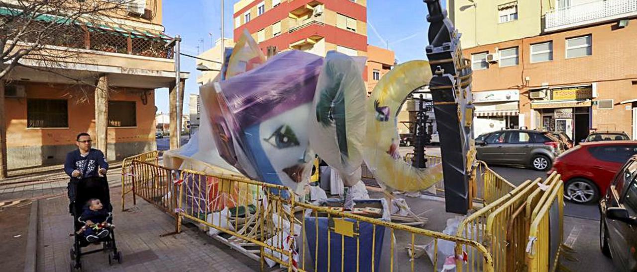 Monumento sacado en 2020 que se tuvo que guardar.  | TORTAJADA