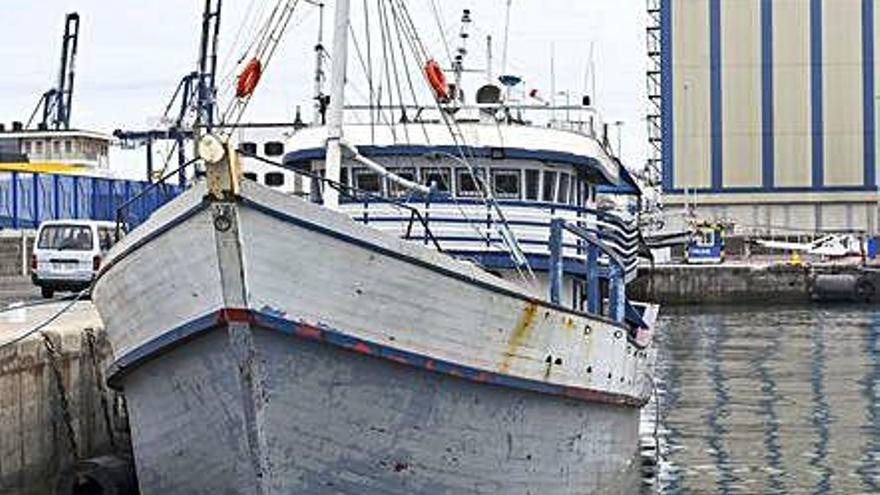 El pesquero &#039;Apollo&#039;, en el puerto de Las Palmas.