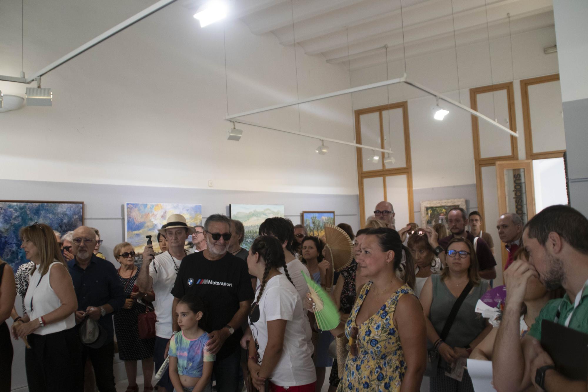 Inauguración de tres exposiciones en la Casa de la Cultura de Xàtiva