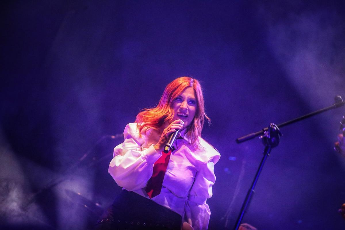 GALERÍA | Las imágenes más especiales del concierto de Leire Martínez en la Plaza Mayor de Zamora