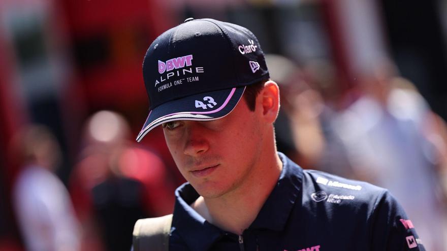 El piloto argentino, Franco Colapinto, con Alpine