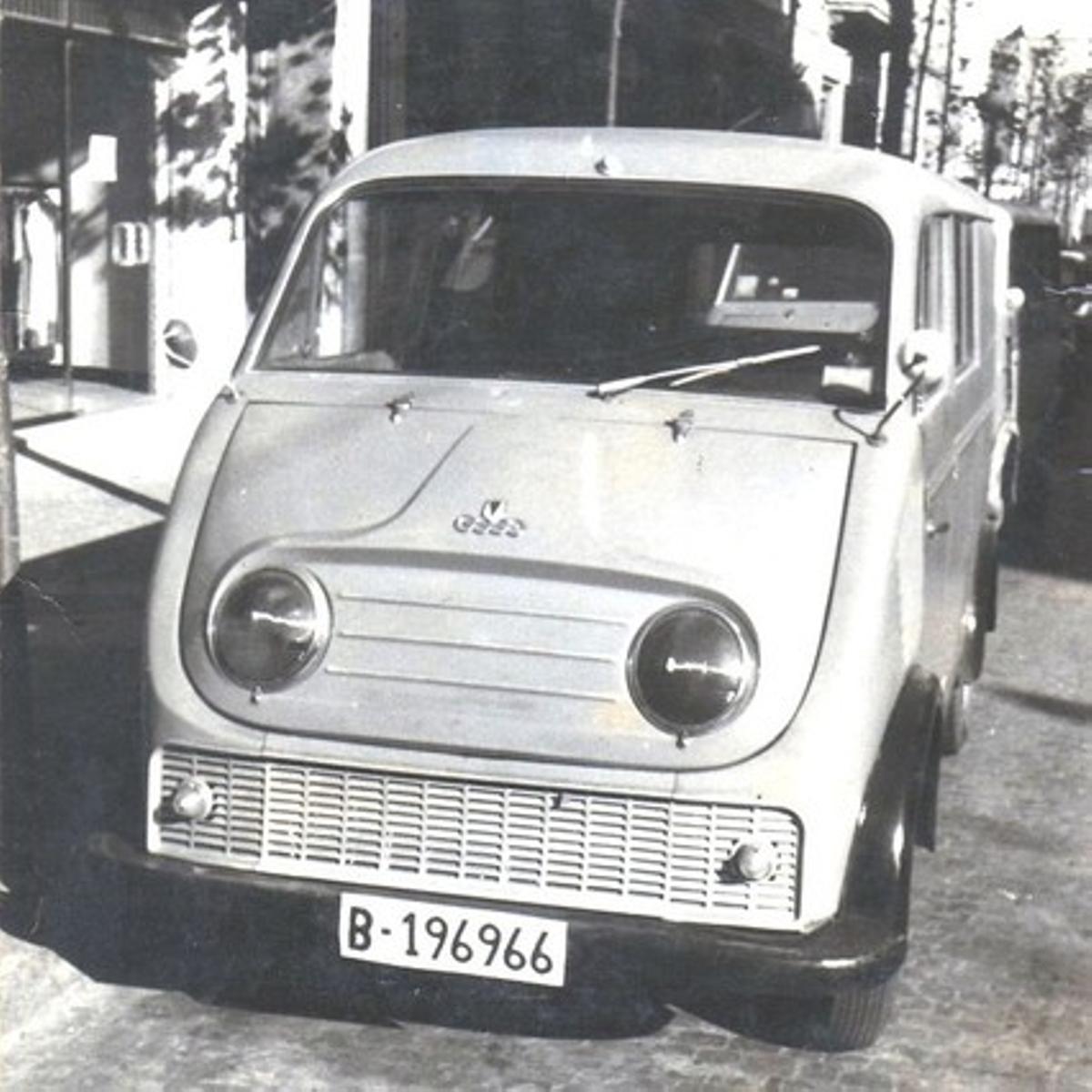 DKW Auto union en Barcelona.