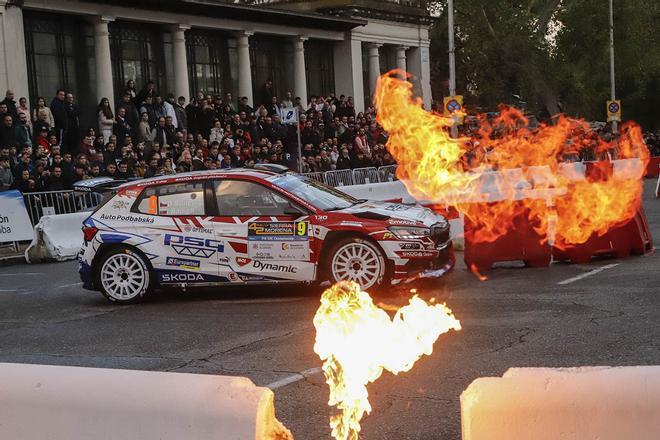 El arranque de la competición en el Rally Sierra Morena, en imágenes